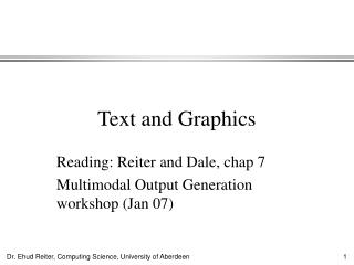 Text and Graphics