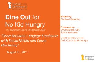 Dine Out for No Kid Hungry