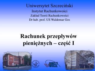 Rachunek przepływów pieniężnych – część I