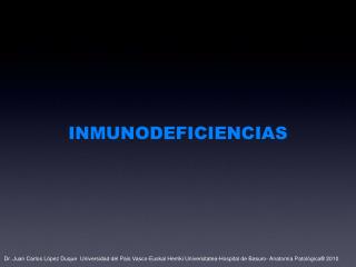 INMUNODEFICIENCIAS