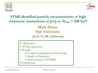 STAR identified particle measurements at high transverse momentum in p+p at s NN = 200 GeV