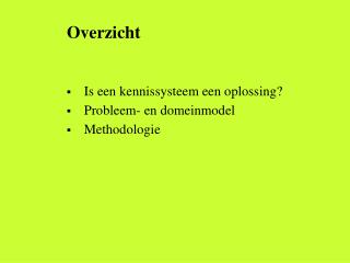 Overzicht