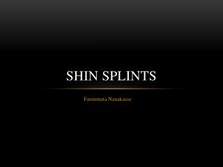 Shin Splints