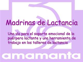 Madrinas de Lactancia