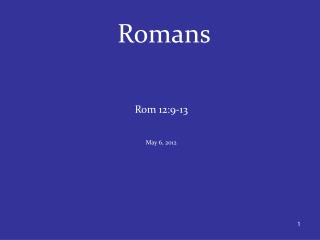 Romans