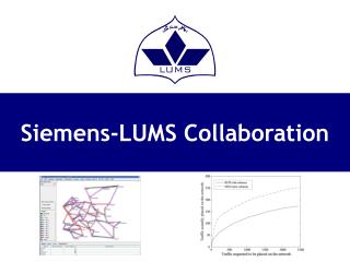 Siemens-LUMS Collaboration