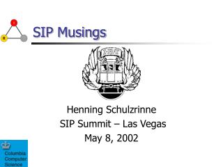 SIP Musings