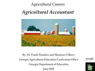 Agricultural Careers Agricultural Accountant