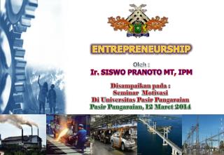 ENTREPRENEURSHIP