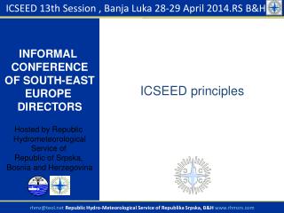 ICSEED principles