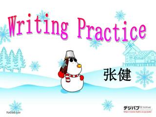 Writing Practice