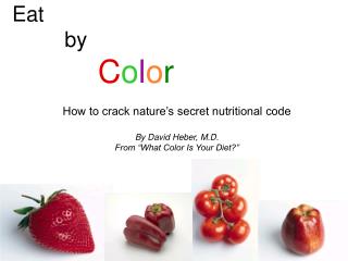 Eat 	 by C o l o r
