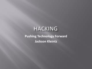 Hacking