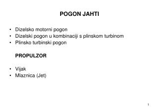 POGON JAHTI