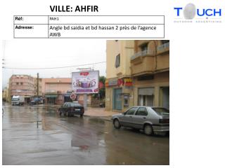 VILLE: AHFIR