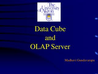 Data Cube and OLAP Server
