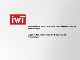 Agentschap voor Innovatie door Wetenschap en technologie