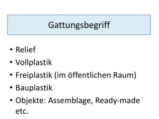 Gattungsbegriff