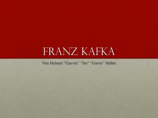 Franz kafka