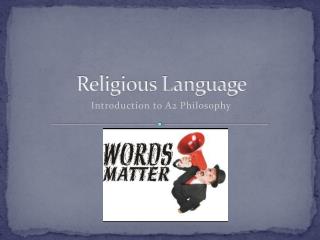 Religious Language