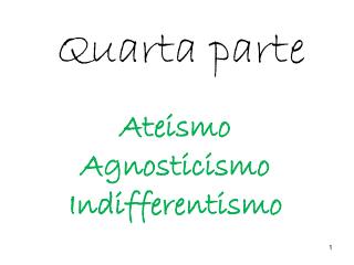 Quarta parte