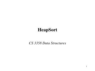 HeapSort