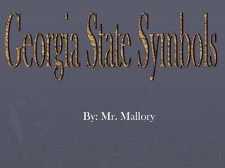 Georgia State Symbols
