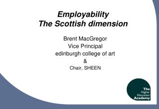 Employability The Scottish dimension