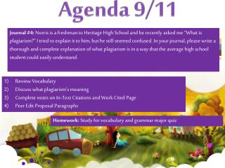 Agenda 9/11