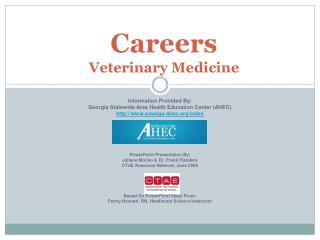 Careers Veterinary Medicine