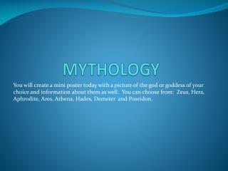 MYTHOLOGY