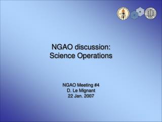 NGAO discussion: Science Operations