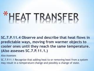 HEAT TRANSFER