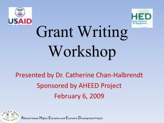 Grant Writing Workshop