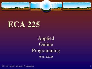 ECA 225