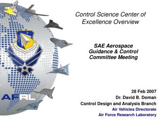 Control Science Center of Excellence Overview