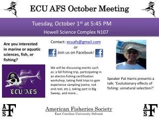 ECU AFS October Meeting