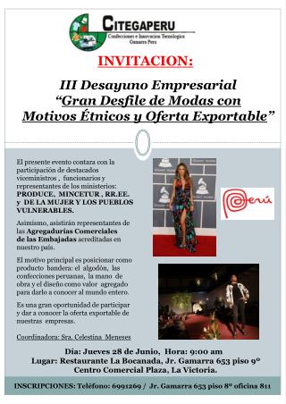 INVITACION: