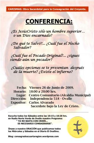 CONFERENCIA: