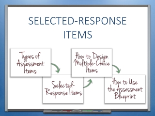 Selected-response items