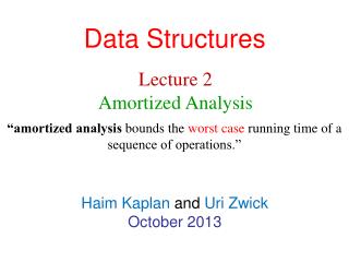 Data Structures