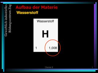 Wasserstoff