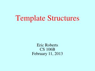 Template Structures