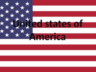 United states of America