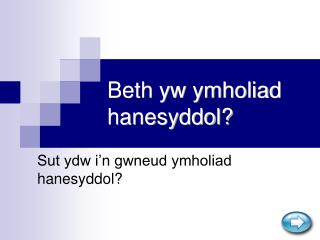 Beth yw ymholiad hanesyddol?