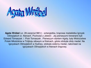 Agata Wróbel