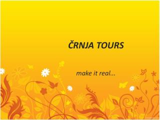 ČRNJA TOURS