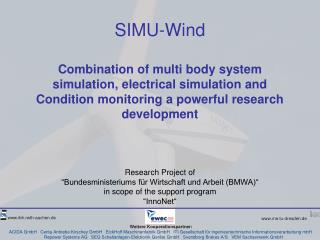 Research Project of “Bundesministeriums für Wirtschaft und Arbeit (BMWA)“