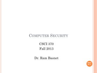 Computer Security
