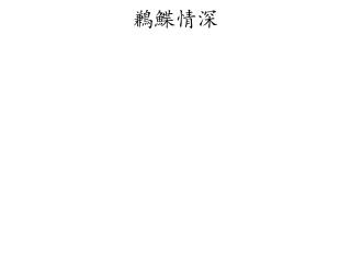 鶼鰈情深